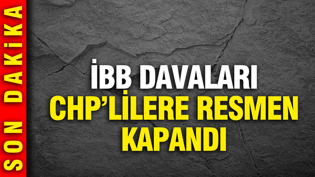 Son Dakika... CHP'liler artık İBB davalarını takip edemeyecek; Başsavcılık talebi onayladı