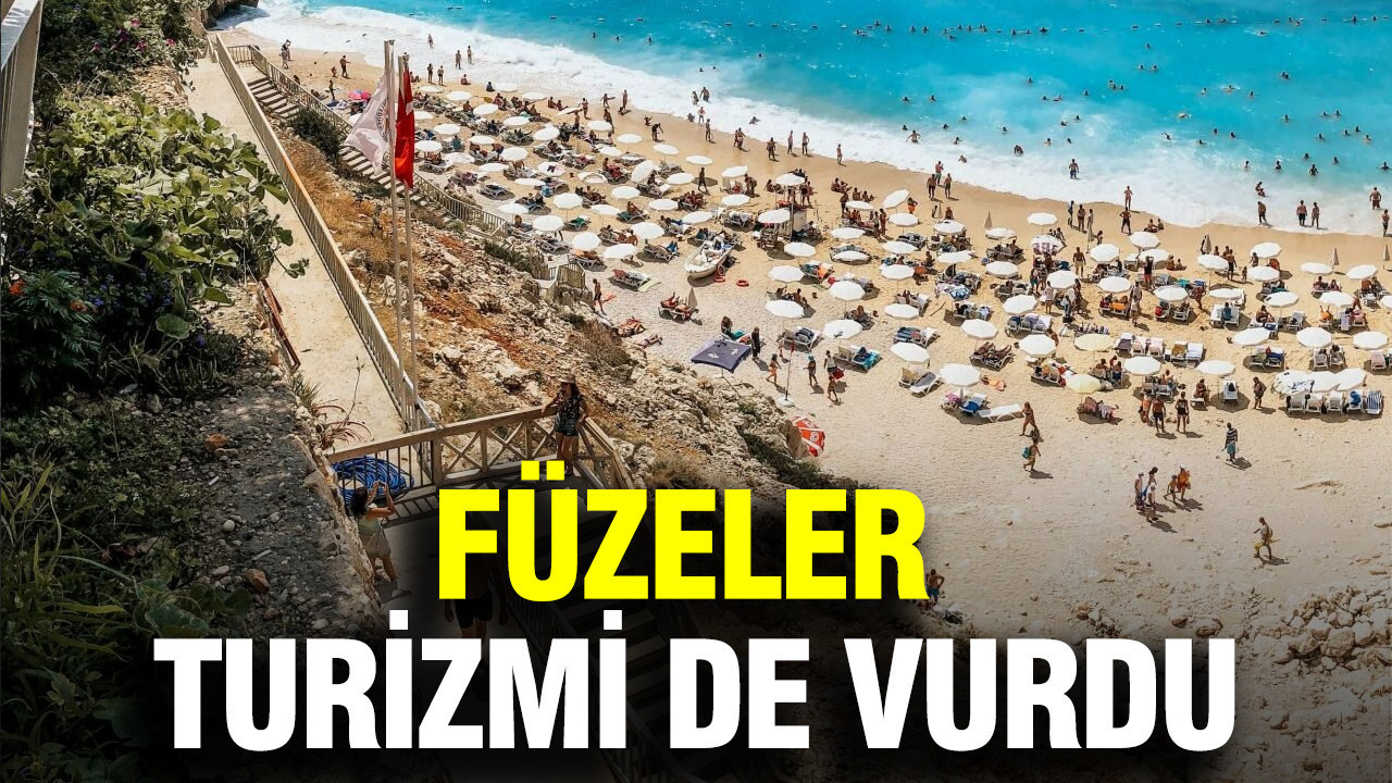 Turizmi savaş vurdu: Akdeniz sahillerinde rezervasyon iptali dalgası