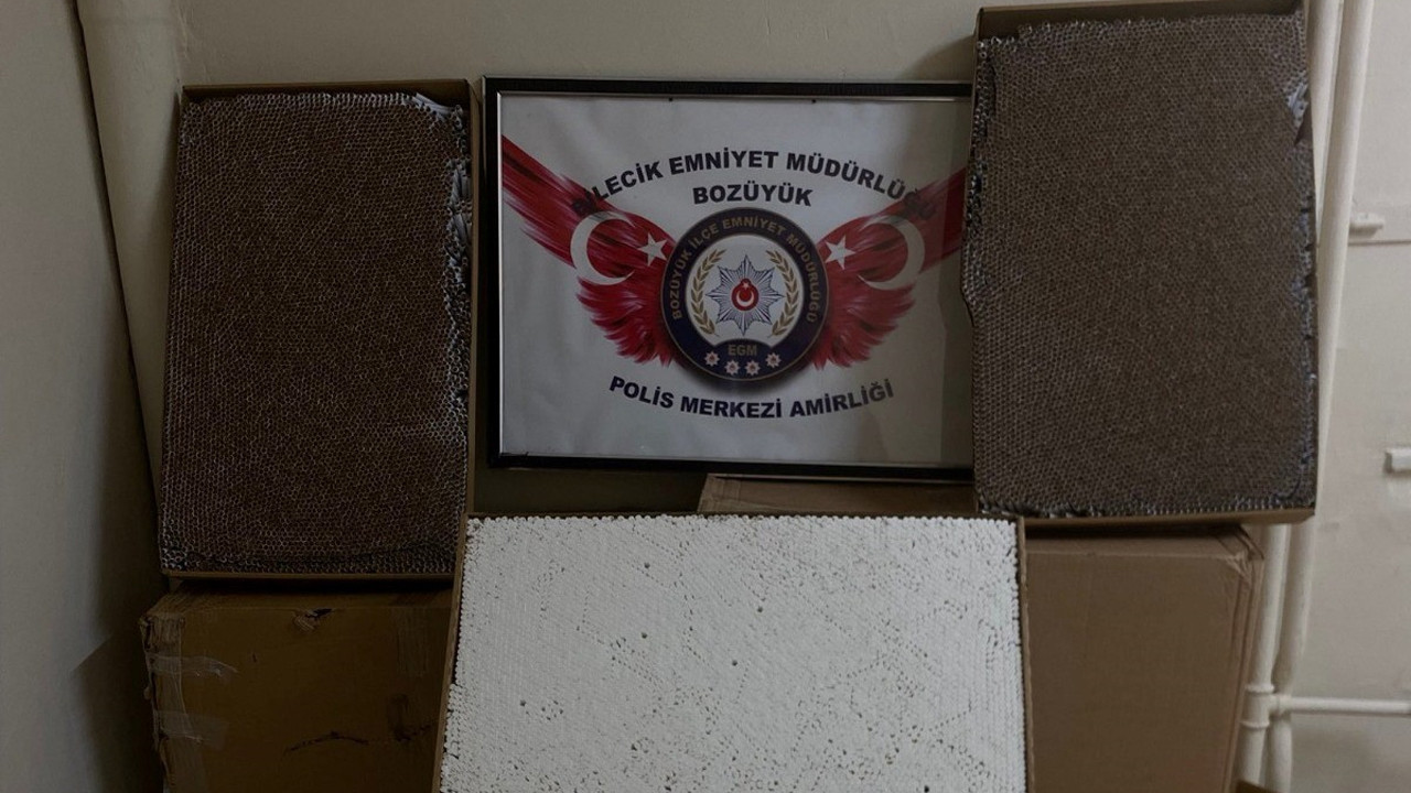 Bilecik’te 125.000 adet sarma sigara ele geçirildi