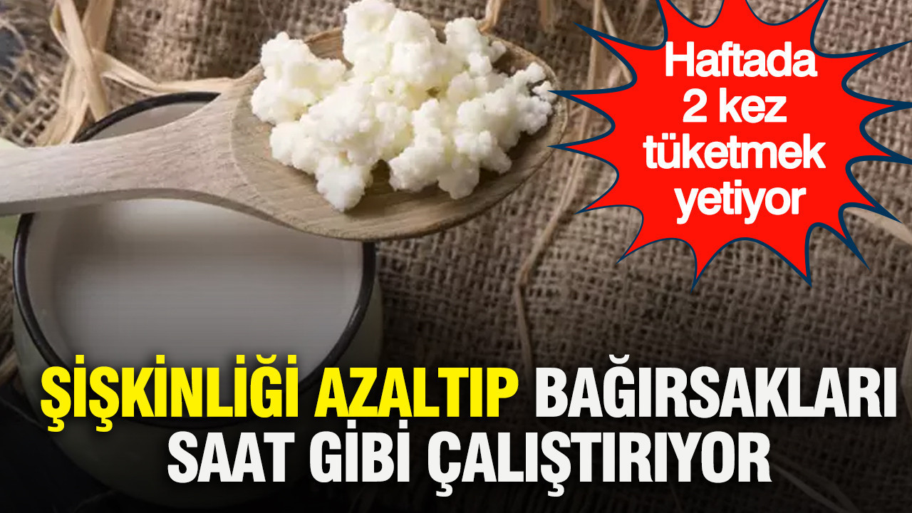 Haftada 2 kez tüketmek yetiyor: Şişkinliği kökünden kurutup bağırsakları saat gibi çalıştırıyor