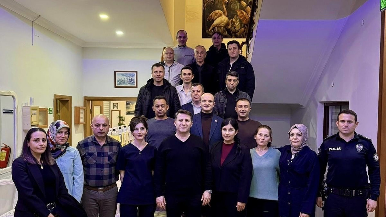 İl Emniyet Müdürü Çağlar 2 ayrı şube personeli ile iftarda buluştu