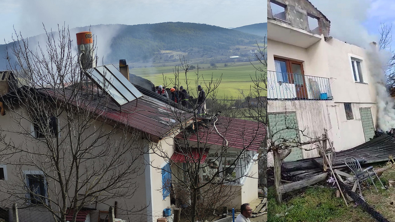 Karabük’te yangın faciası: 1 ölü, 1 yaralı