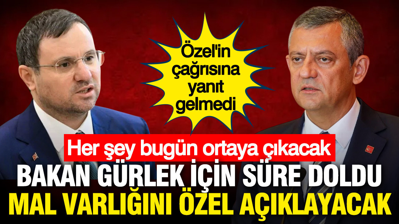 Özgür Özel, Akın Gürlek'in mal varlığını açıklayacak