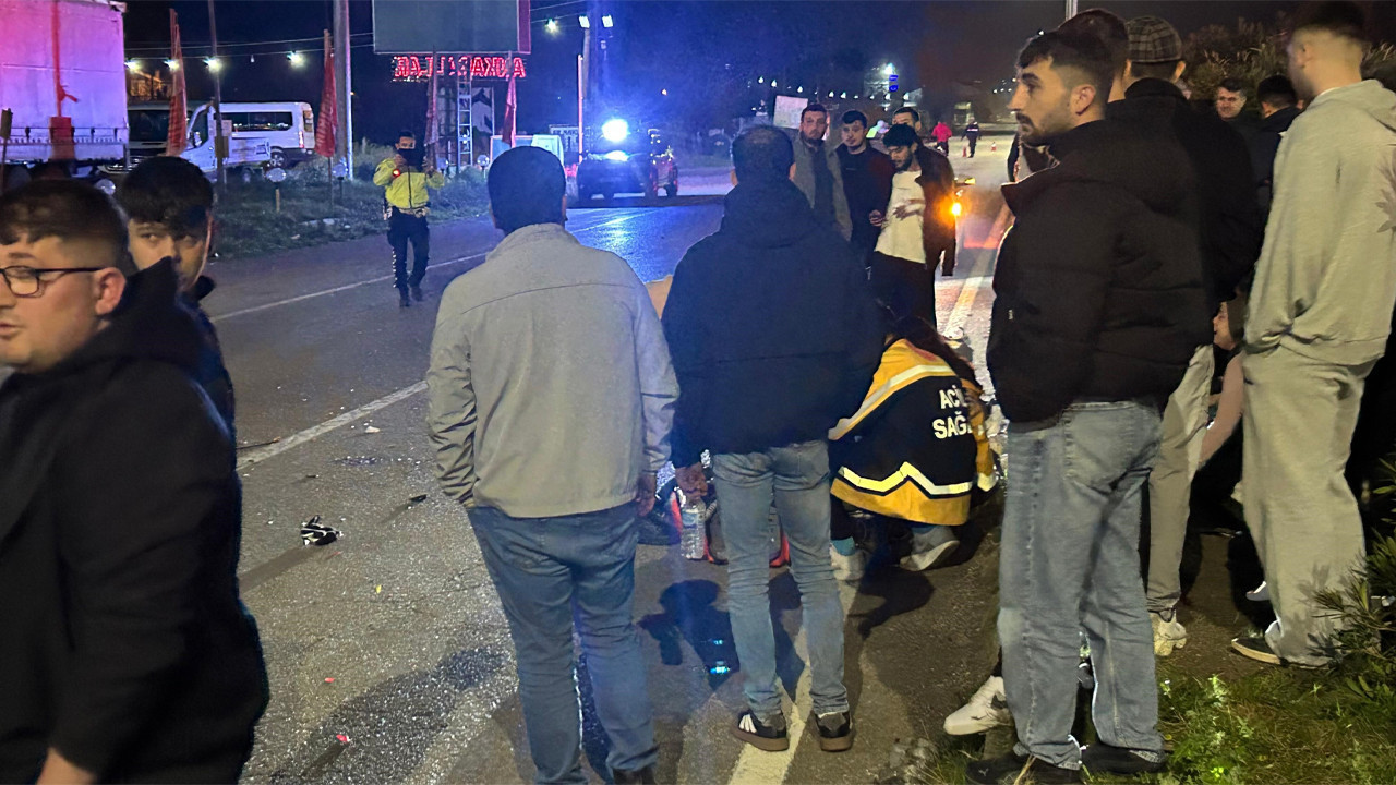 Terme’de motosiklet faciası: 1 ölü, 1 ağır yaralı