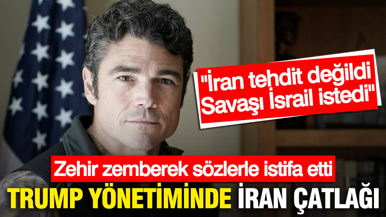 Trump yönetiminde İran çatlağı: Zehir zemberek sözlerle istifa etti