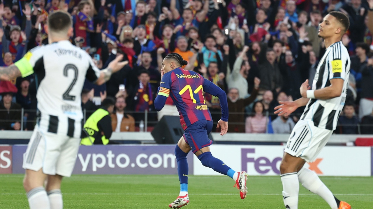 9 gol çıkan tarihi maçta Barcelona, Newcastle United'ı dağıttı