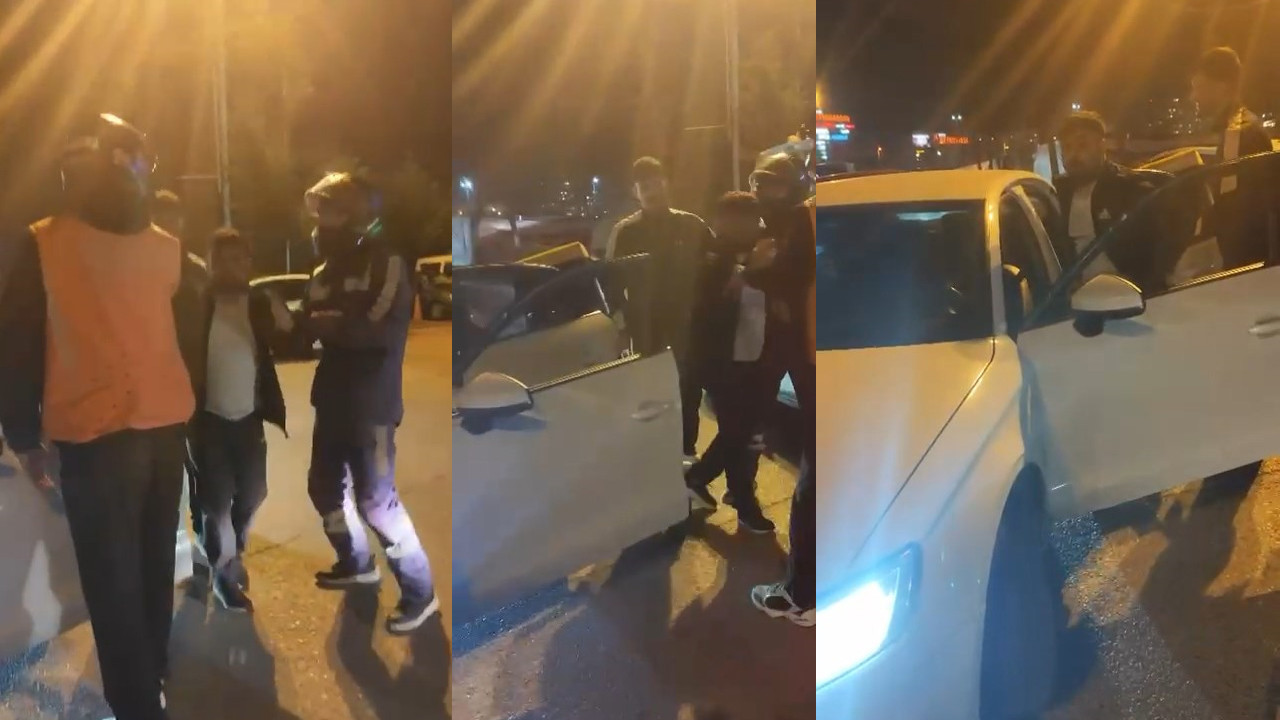 Gözü dönmüş sürücü kuryeyi canlı canlı ezdi: Polis o magandayı arıyor