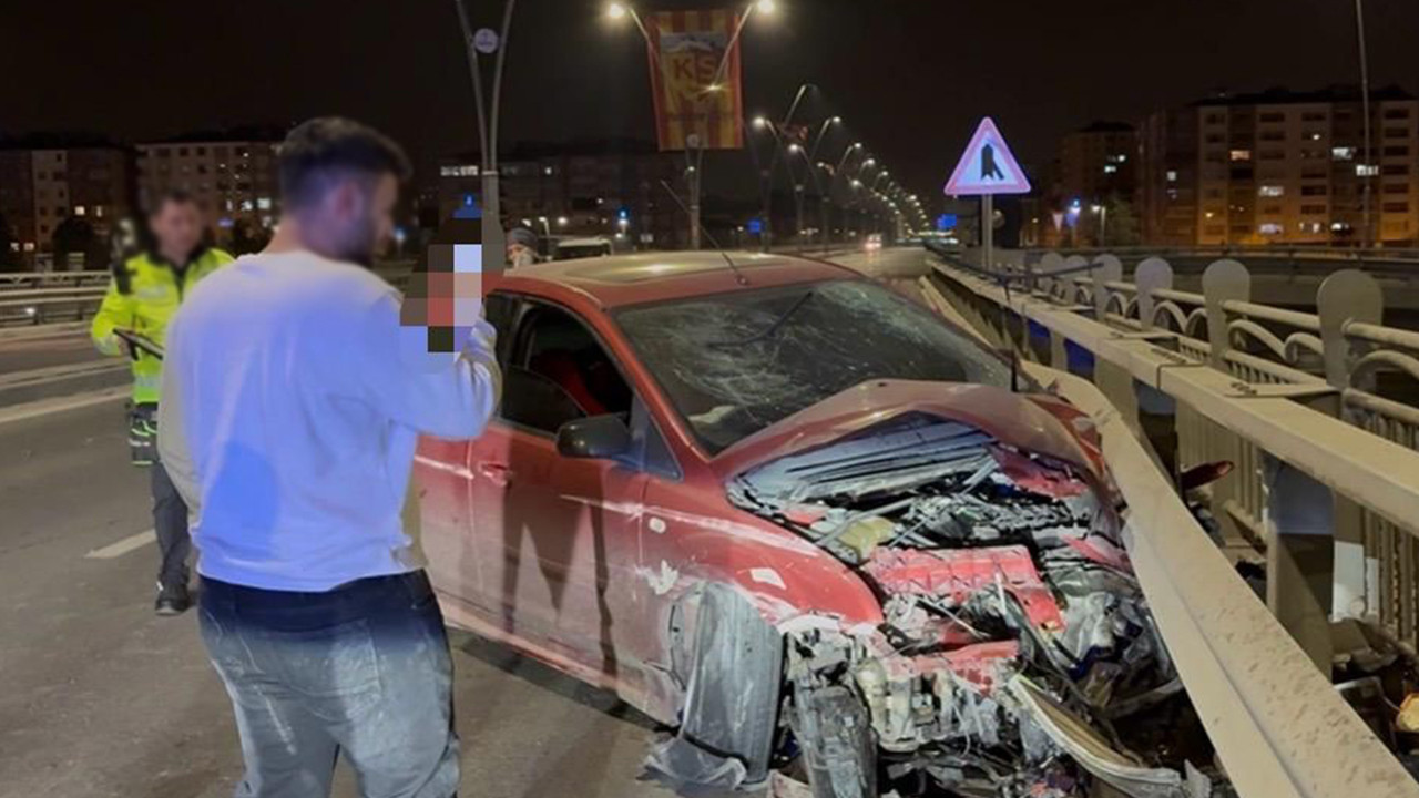 Kayseri’de film sahnesi gibi kaza: Tedaviyi reddetti, ailesini görüntülü aradı