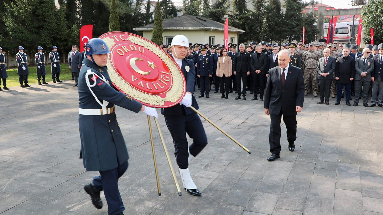 Ordu'da şehitlerimiz dualarla yad edildi