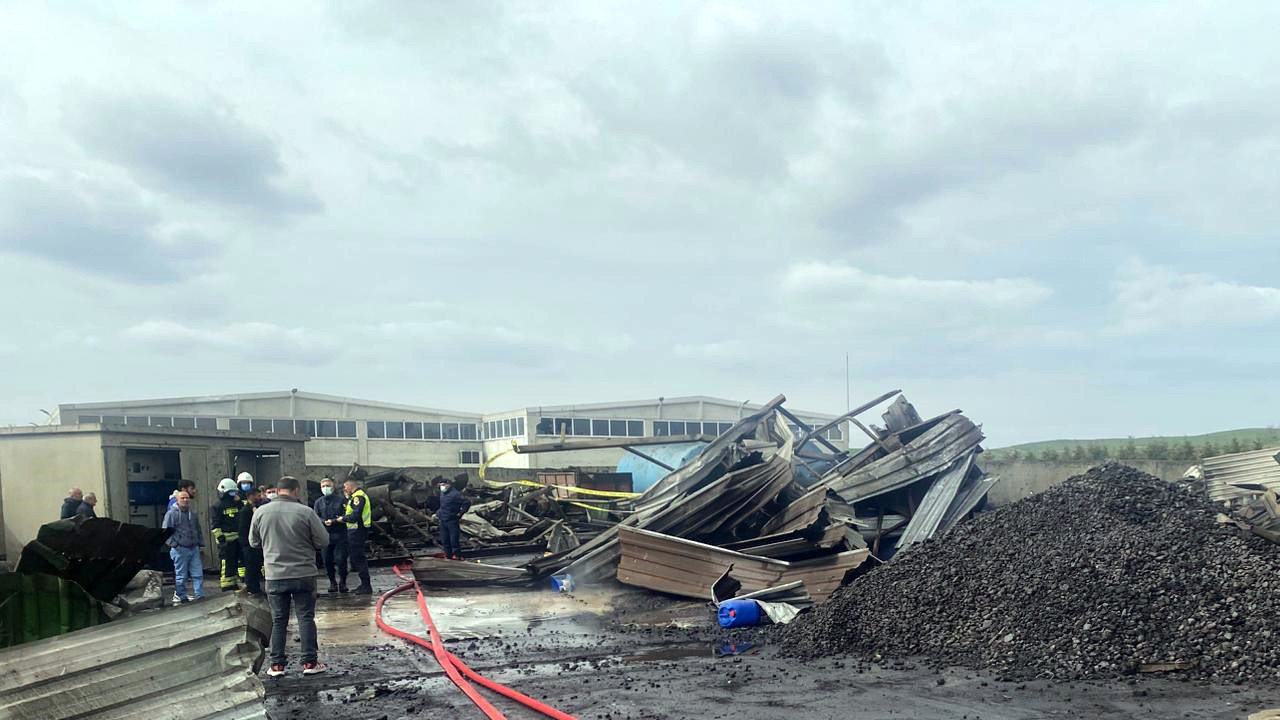 Tekirdağ’da kemik tozu fabrikasında patlama: 1 işçi hayatını kaybetti