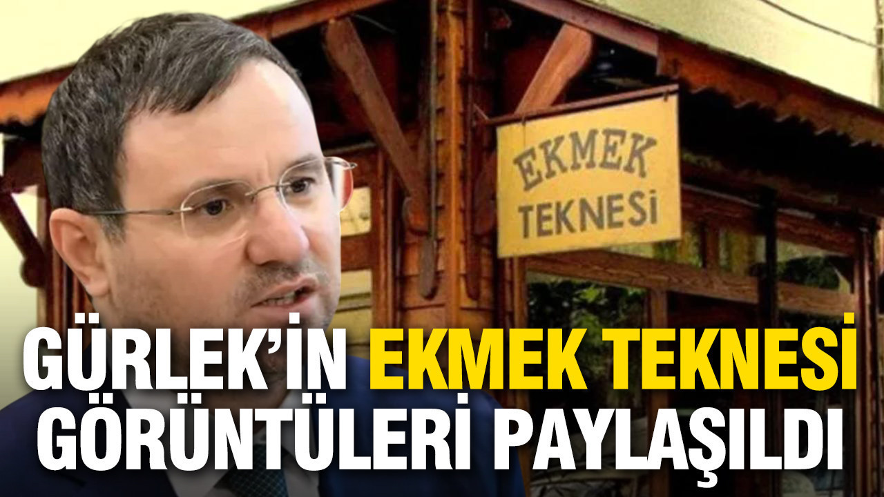 Bakan Gürlek’in Ekmek Teknesi’ndeki görüntüleri paylaşıldı