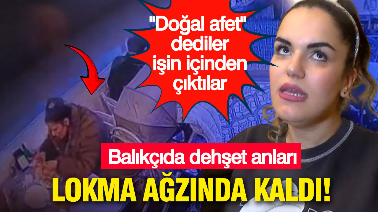 Beşiktaş’ta restoranda facia: Lokma ağızda kaldı