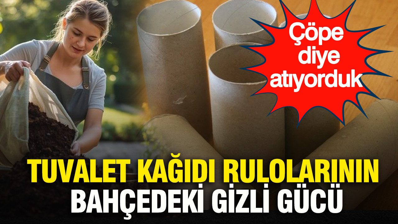 Çöpe deyip atıyorduk: Tuvalet kağıdı rulolarının bahçedeki gizli gücü şaşırttı
