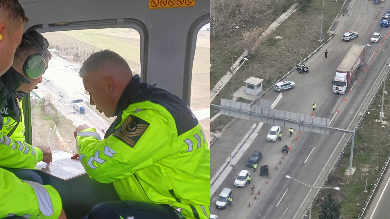 Havadan tespit, karadan müdahale: Jandarma trafik magandalarına nefes aldırtmadı