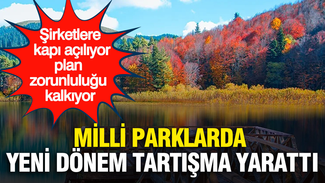 Milli parklarda yeni dönem tartışma yarattı: Şirketlere kapı açılıyor, plan zorunluluğu kalkıyor