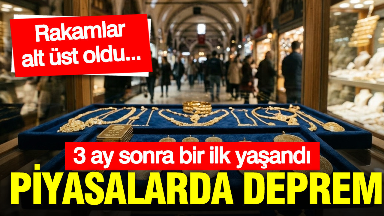 Piyasalarda ‘FED’ depremi: Rakamlar alt üst oldu… Kapalıçarşı gram, çeyrek, yarım ve tam altın son durum