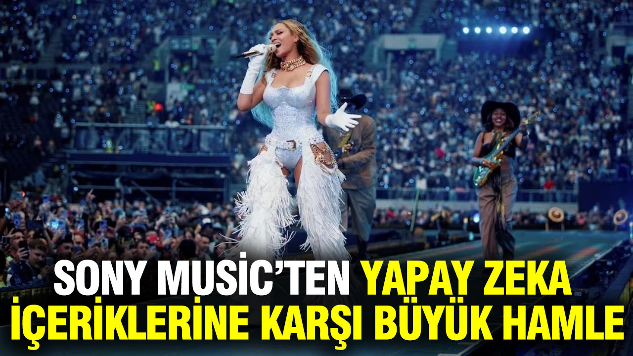 Sony Music’ten yapay zeka içeriklerine karşı büyük hamle