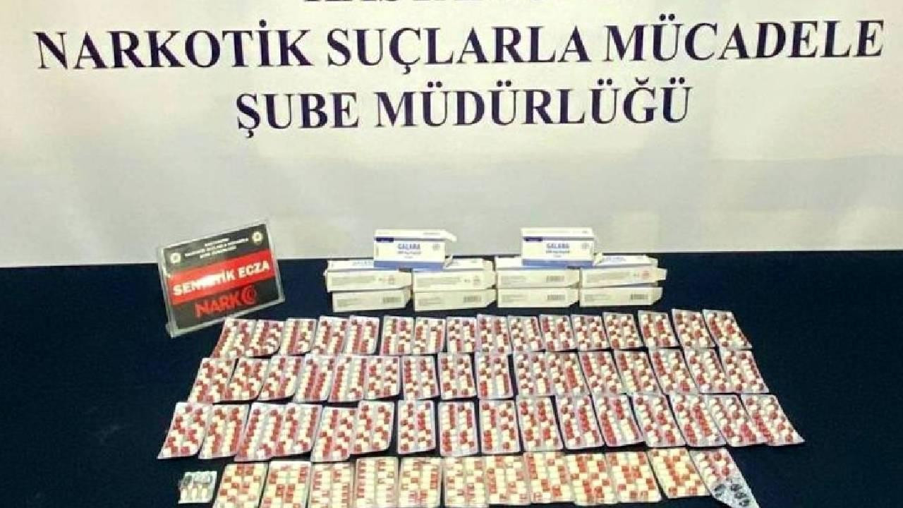 Tosya’da narkotik operasyonu: 9 bin 642 sentetik hap ele geçirildi