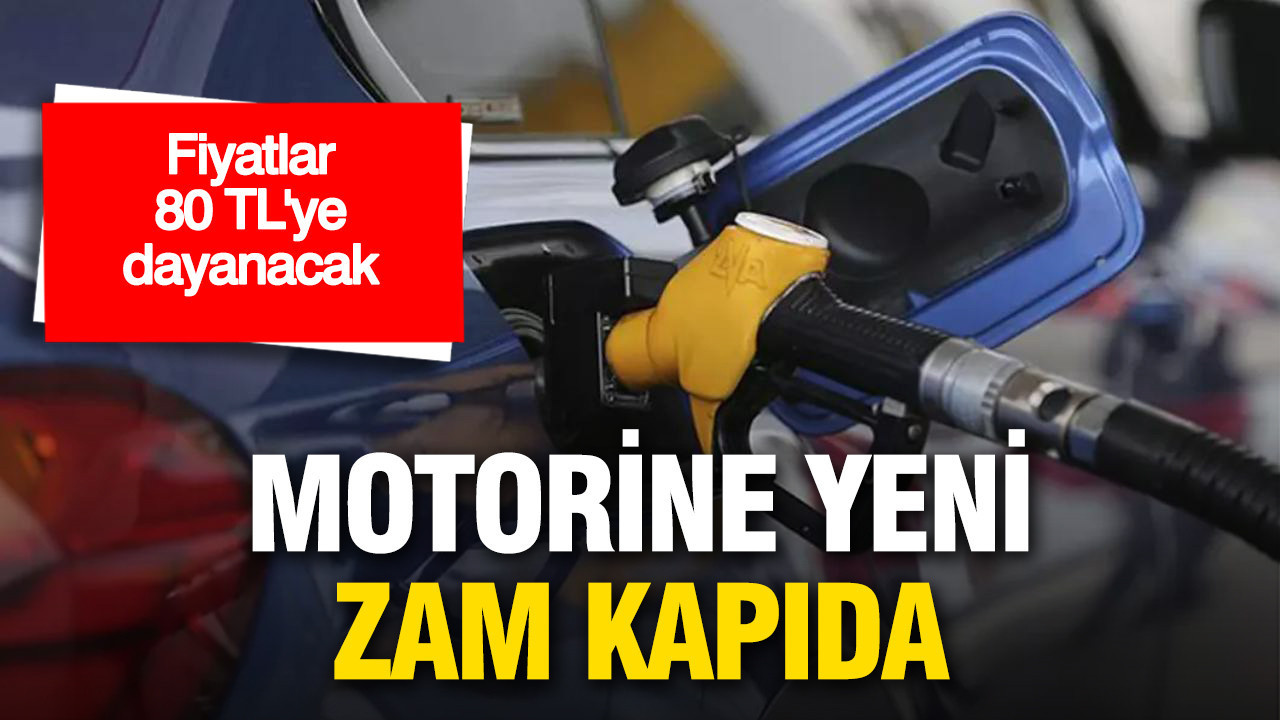 Motorine yeni zam kapıda: Fiyat 80 TL’ye dayanacak
