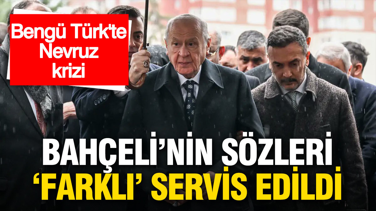 Bahçeli’nin sözleri 'farklı' servis edildi: Bengü Türk’te editörün işine son verildi