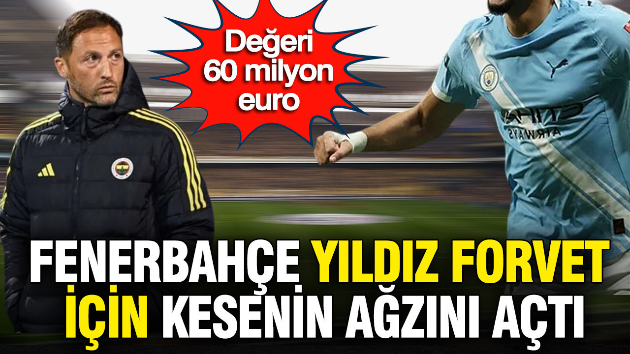 Fenerbahçe kesenin ağzını açtı: 60 milyon euroluk yıldız forvet transfer listesinde