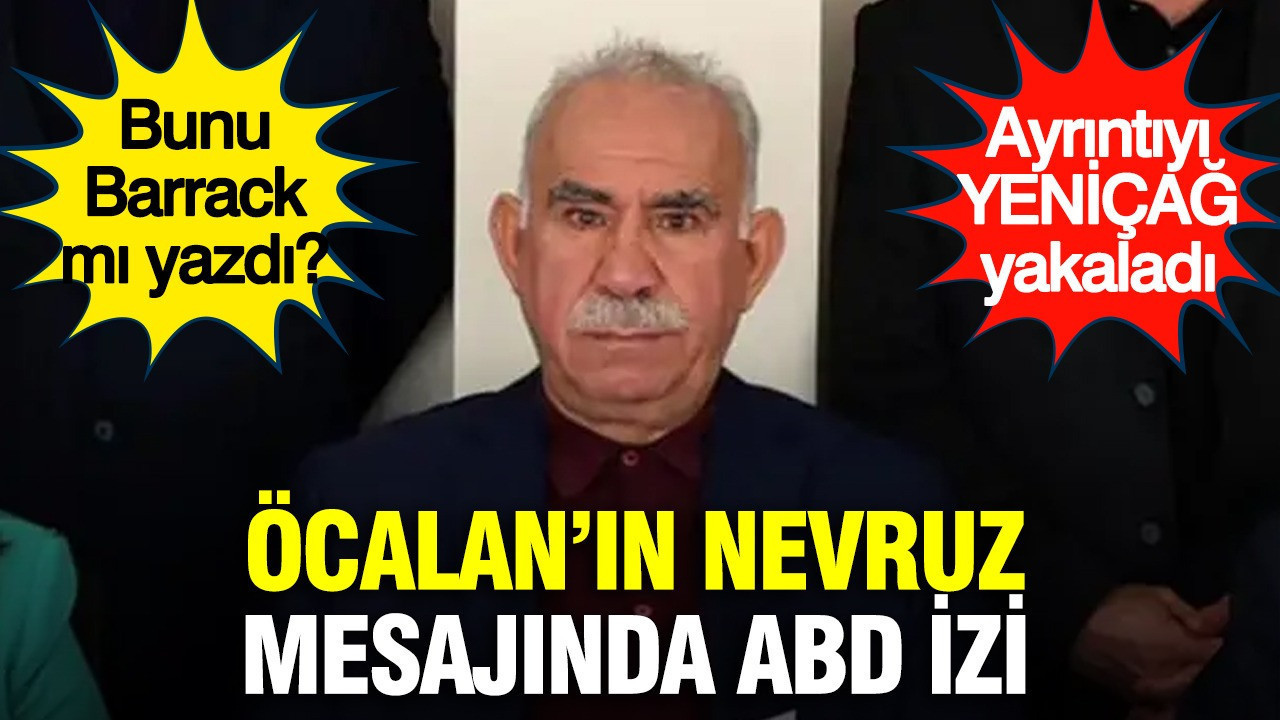 Öcalan'ın Nevruz mesajında ABD izi: Tom Barrack'ı hatırlatan sözler