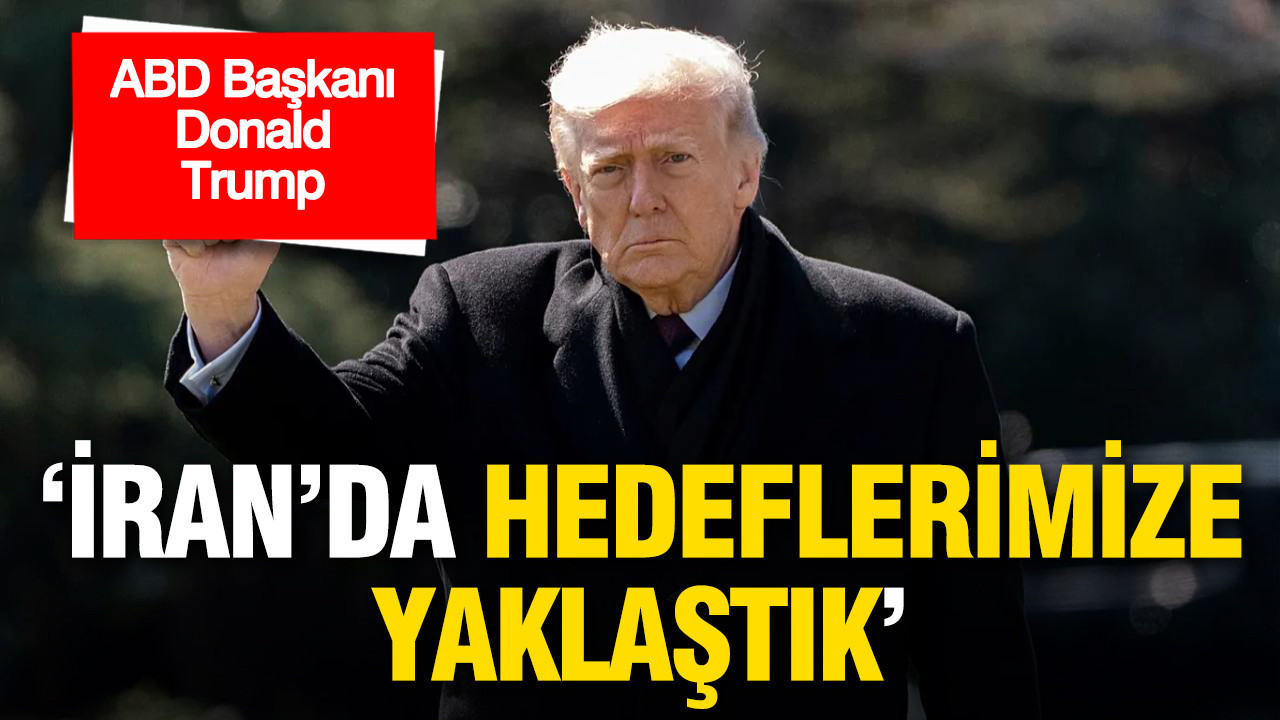 Trump: İran’da hedeflerimize yaklaştık, operasyonlar azalabilir