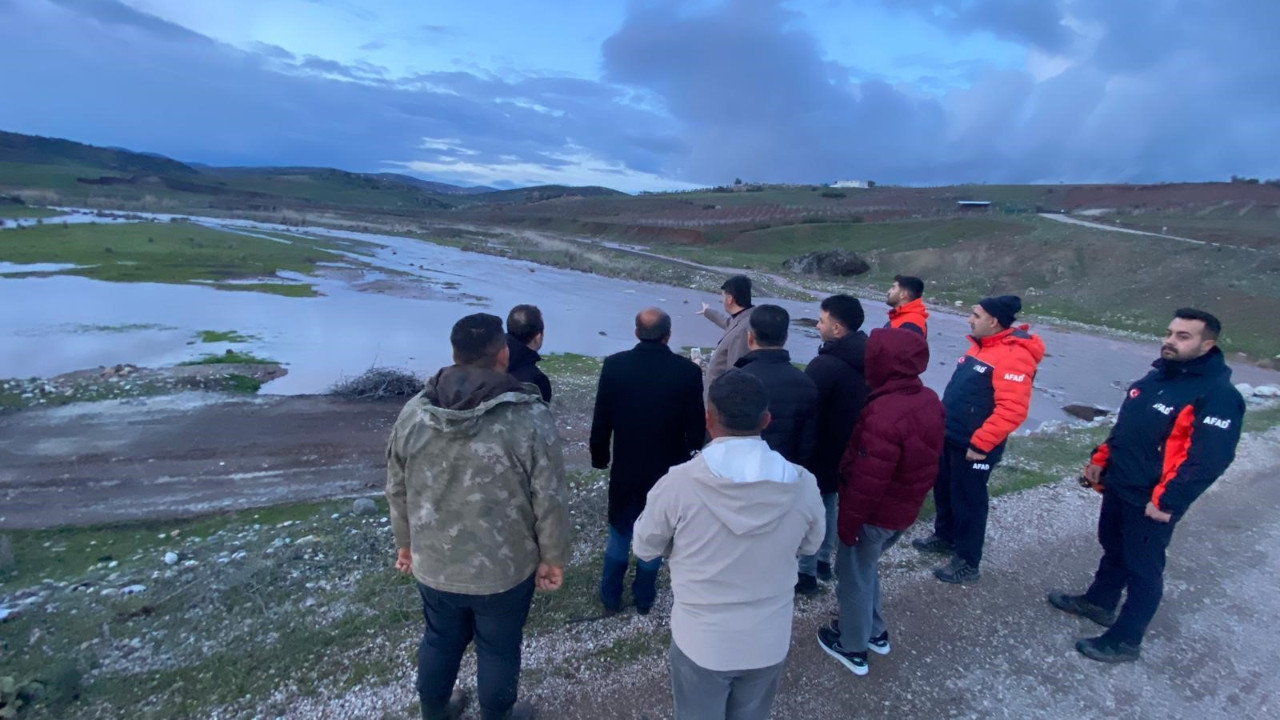 Afrin Çayı’nda mahsur kaldı: AFAD ve jandarma ekipleri kurtardı