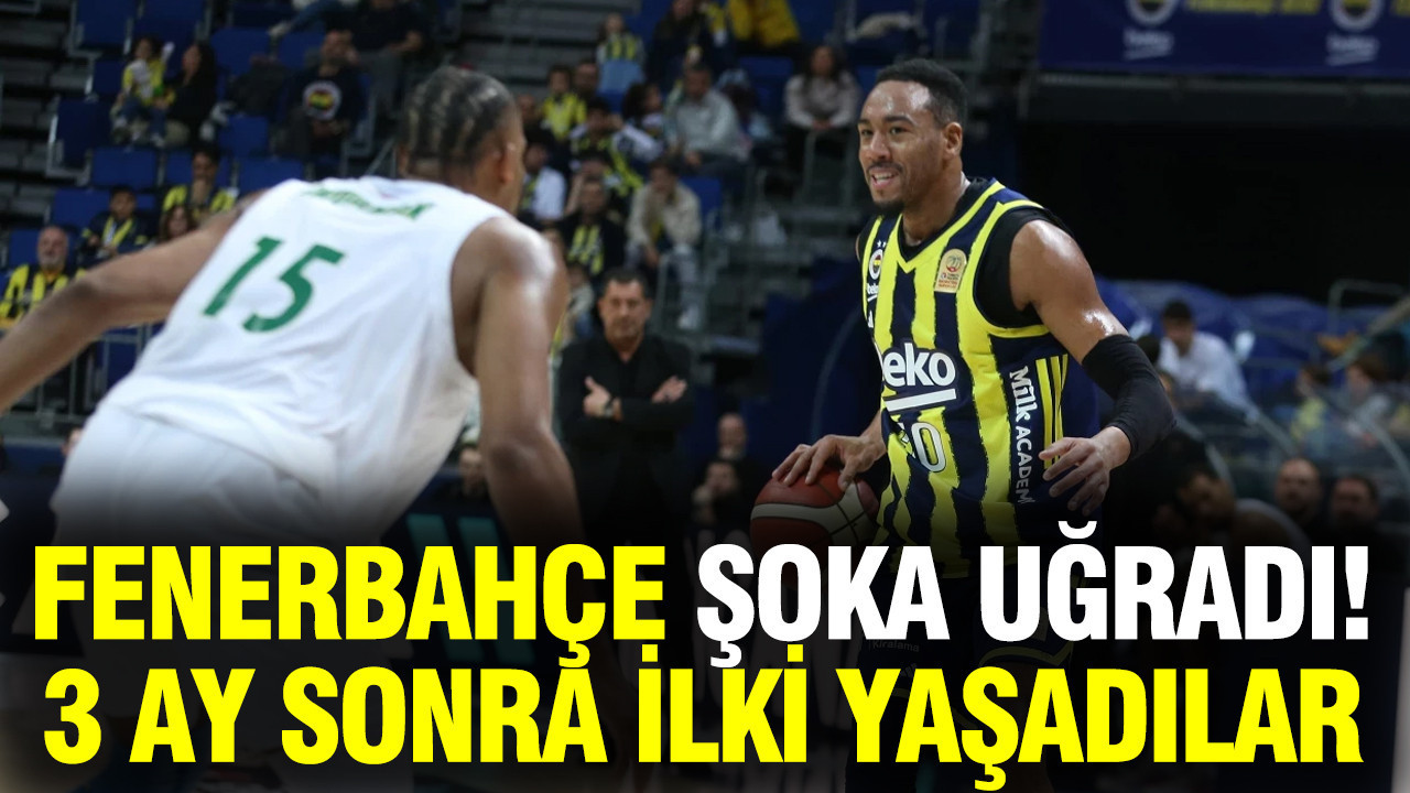 Fenerbahçe Beko’ya Erokspor şoku: 10 maçlık seri sona erdi