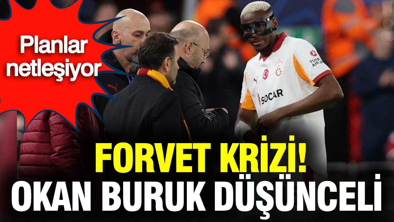 Galatasaray'da forvet krizi: Okan Buruk düşünceli... Osimhen-Icardi-Barış Alper üçgeni