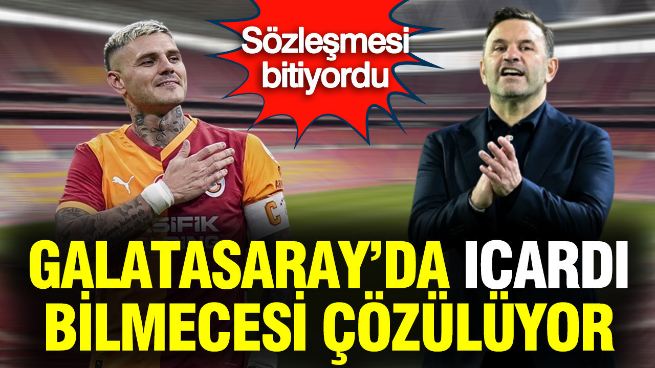 Galatasaray'da Icardi bilmecesi çözülüyor: Sözleşmesi uzatılacak mı?