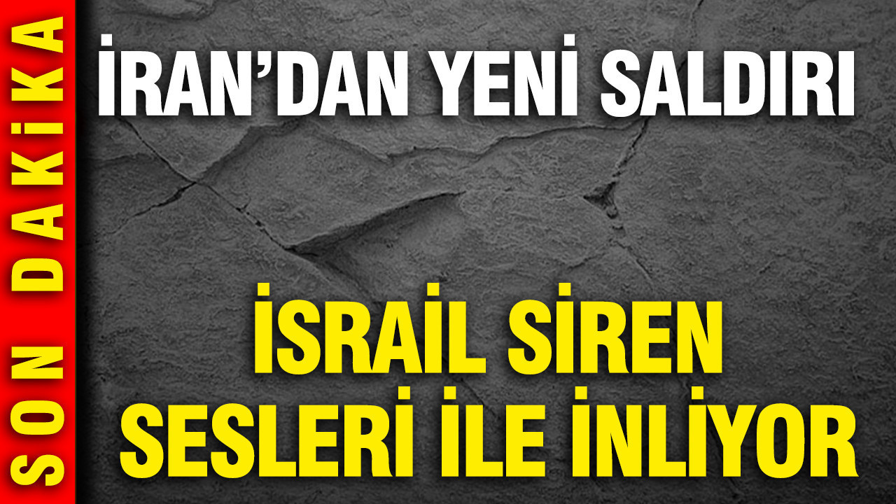 İran’dan yeni saldırı: İsrail siren sesleri ile inliyor
