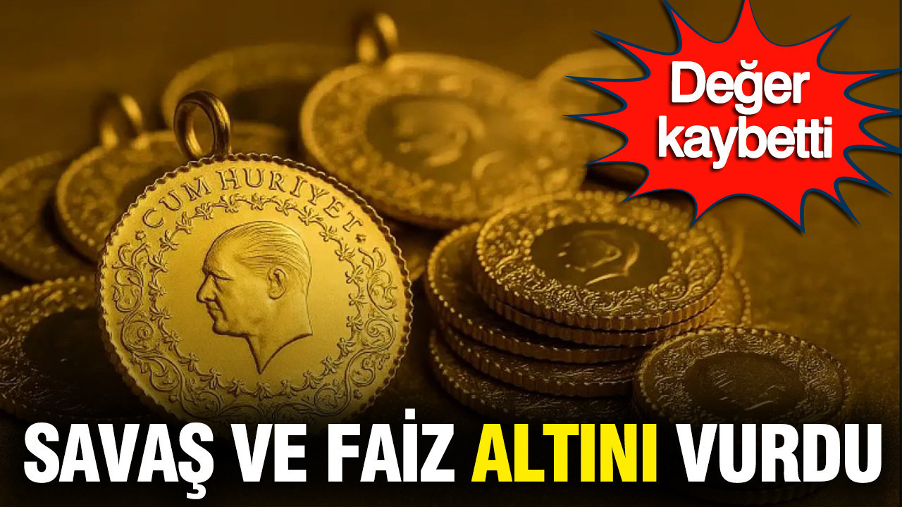 Piyasalarda savaş baskısı derinleşiyor: Altın haftalık bazda yüzde 10'un üzerinde değer kaybetti