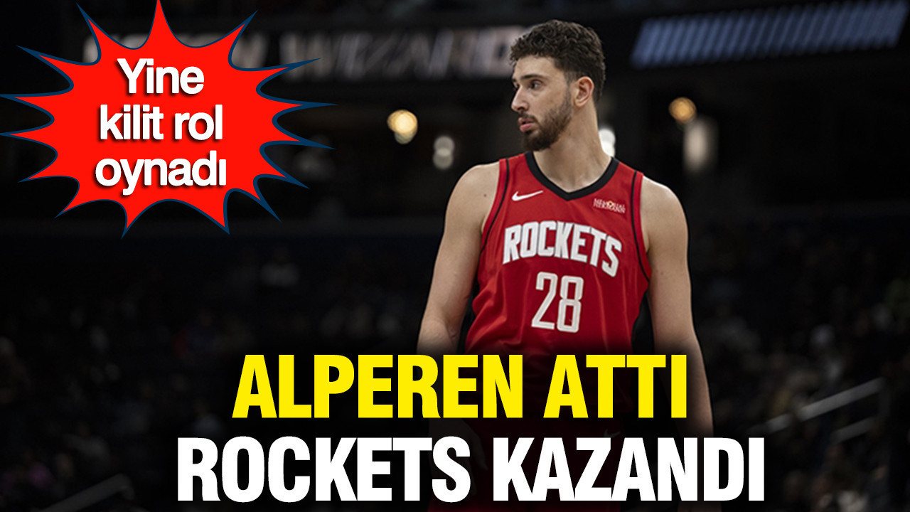 Rockets NBA'de, Alperen Şengün'ün 'double-double'ı ile Heat'i yendi