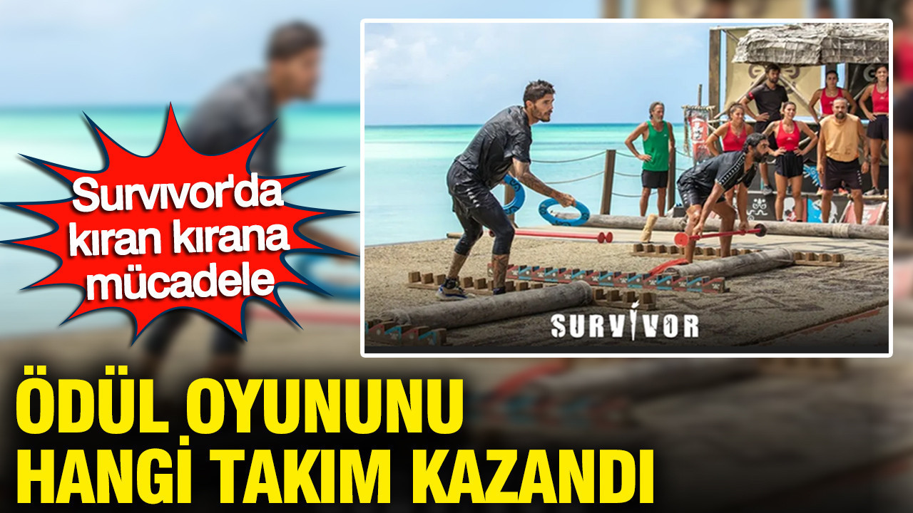 Survıvor'da ödül oyununu kazanan takım belli oldu (21 Mart 2026)