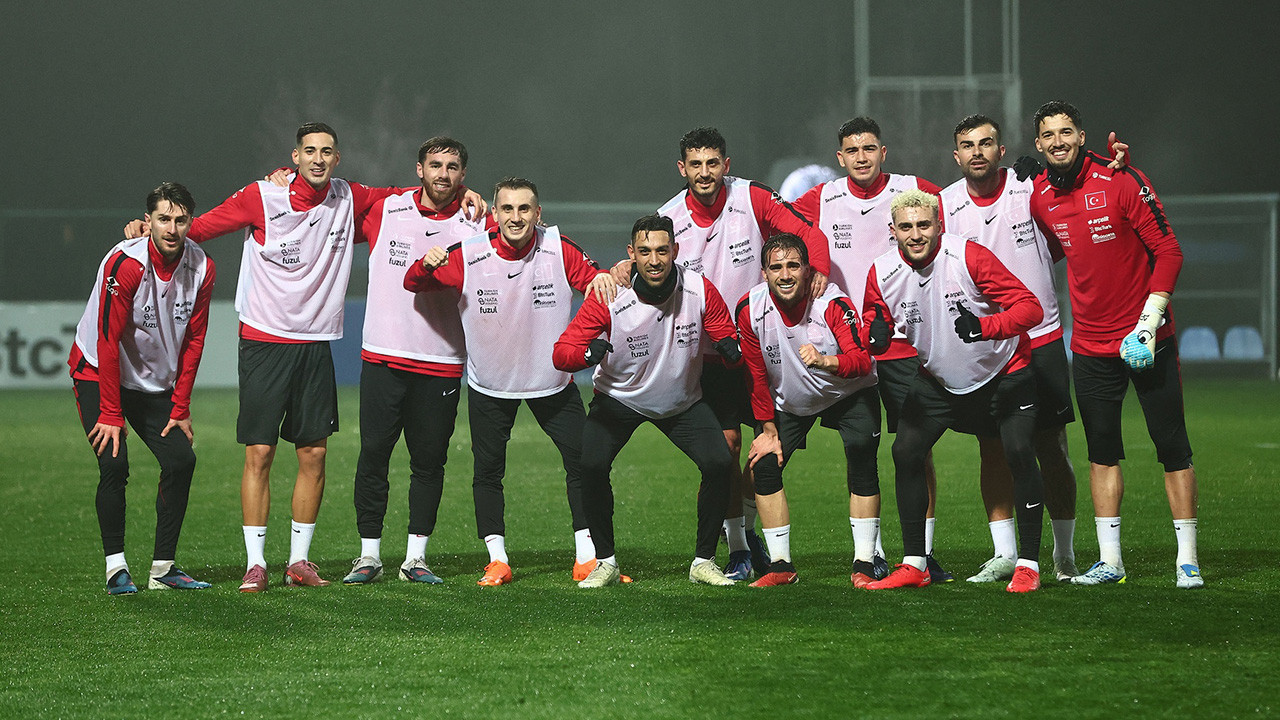 Beşiktaş Başkanı Serdal Adalı A Milli Takım antrenmanını takip etti