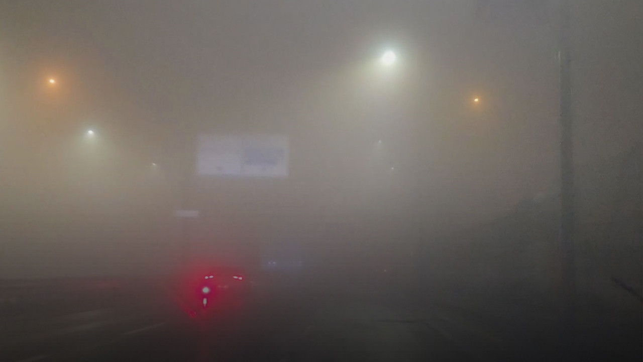 İstanbul sis altında: Hangi ilçeler etkilendi?