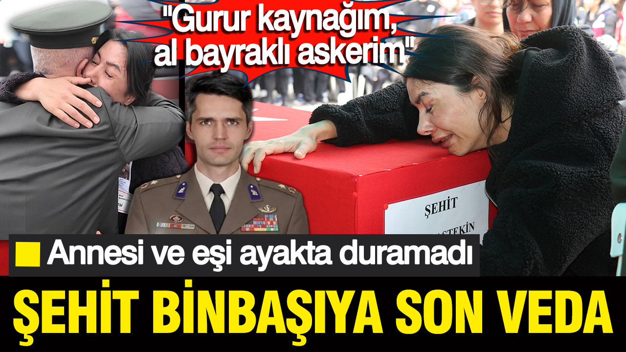 Katar'da şehit olan binbaşı Sinan Taştekin’e memleketi Isparta’da son veda: Annesi ve eşi ayakta duramadı