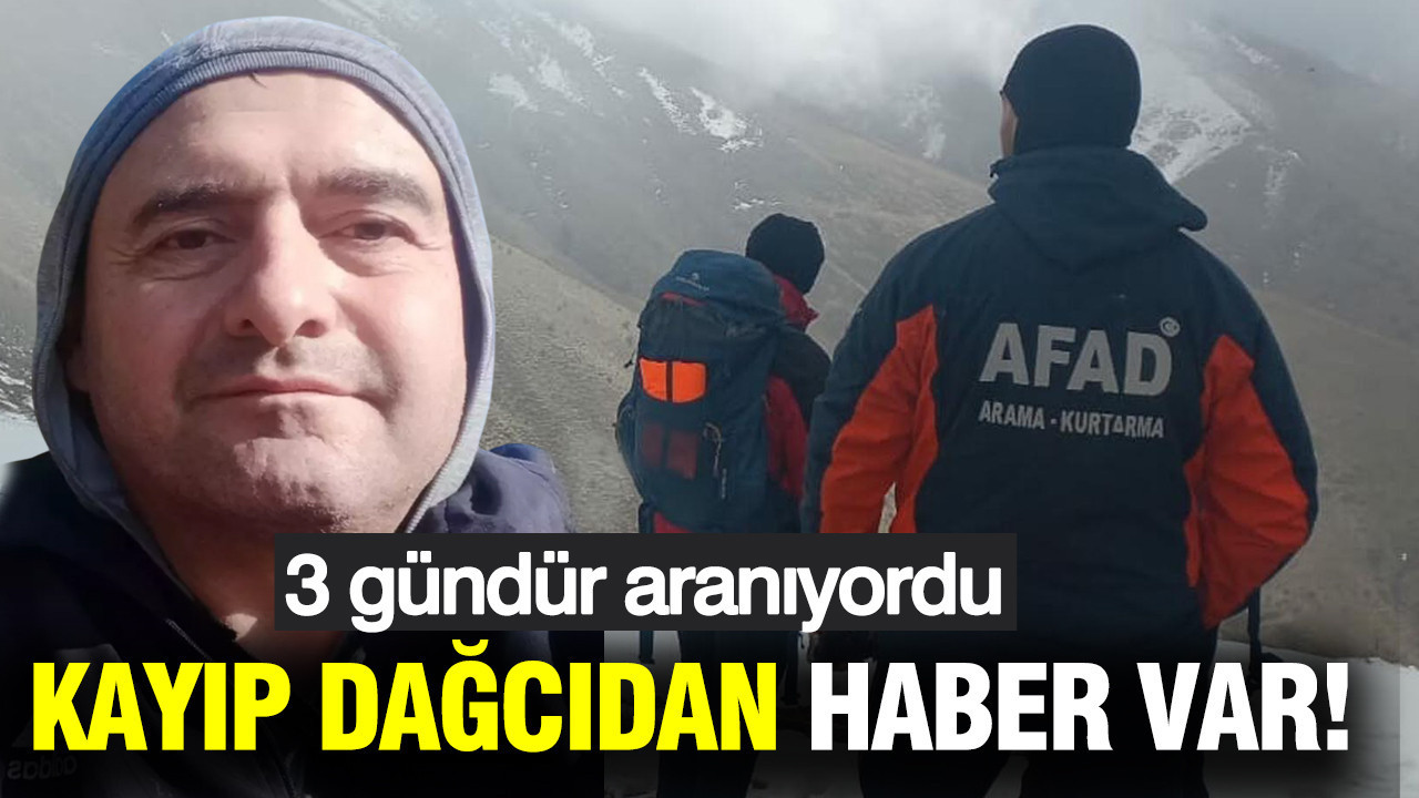 Korkulu bekleyiş mutlu sonla bitti: Kayıp dağcı bağ evinde bulundu