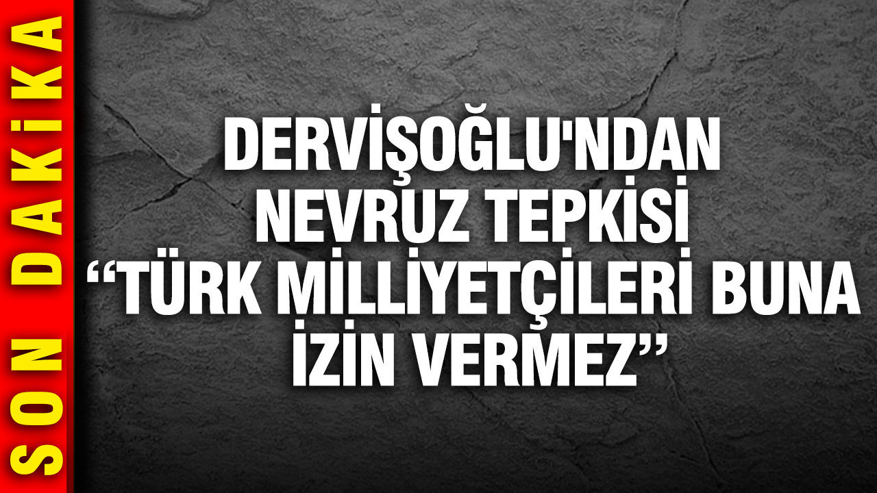 Müsavat Dervişoğlu: Türk milliyetçileri buna izin vermeyecek