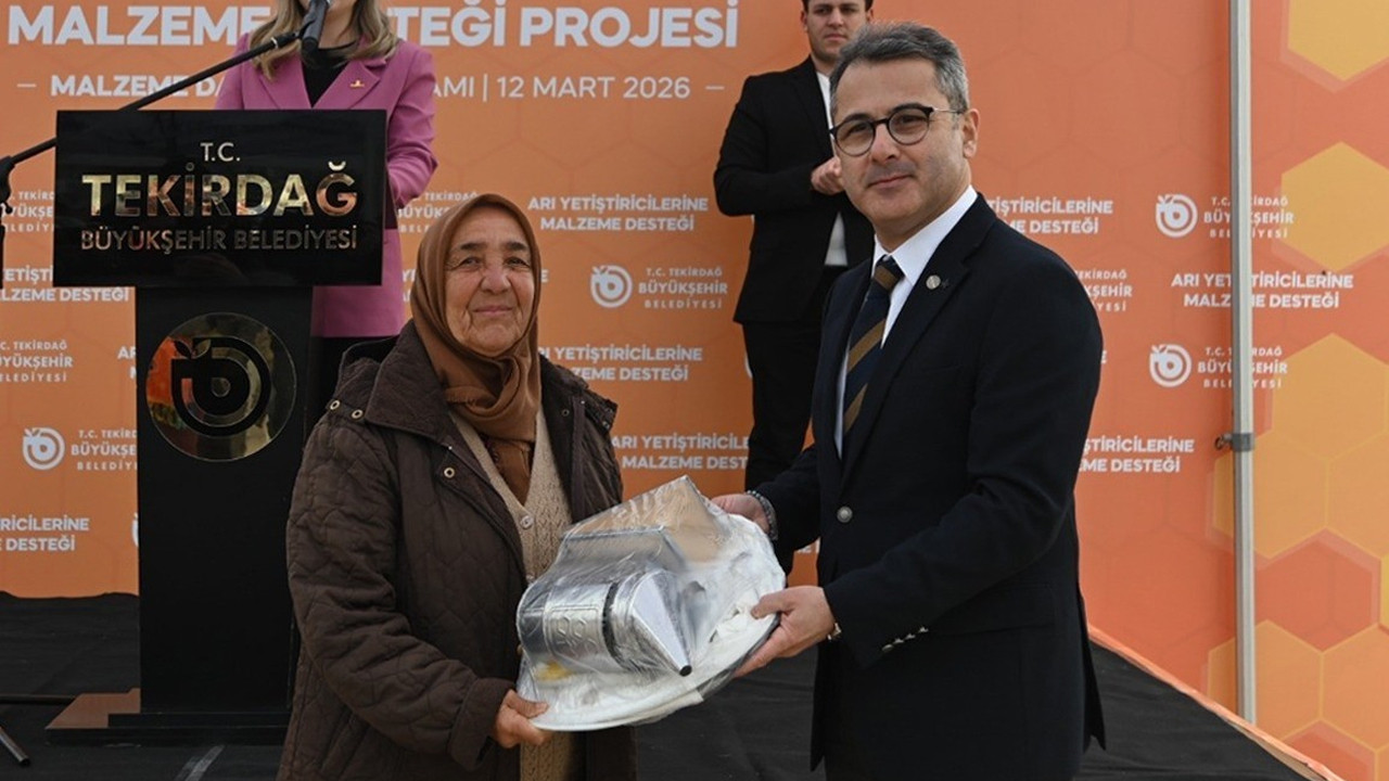 Tekirdağ’da arıcılığa büyükşehir desteği