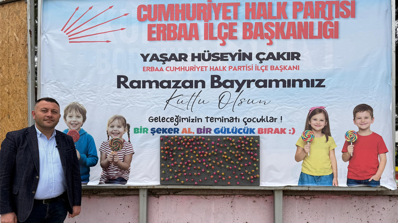 Yaşar Hüseyin Çakır: “Bir şeker al, bir gülücük bırak” projesiyle gönüllere dokundu