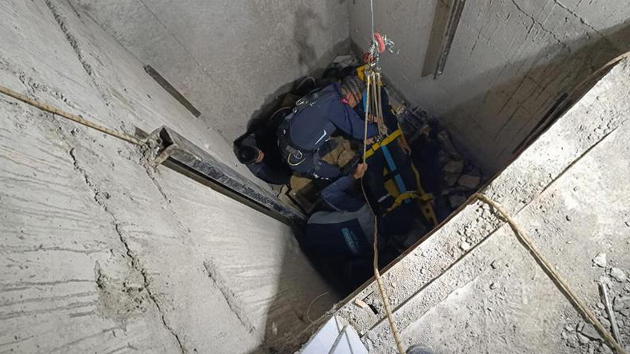 Erzincan'da kedi kurtarma operasyonu