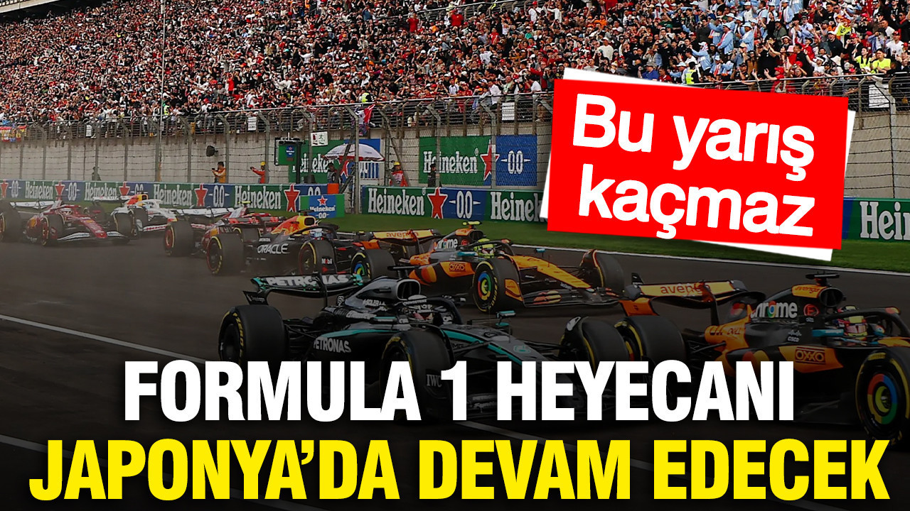 Formula 1 heyecanı Japonya'da devam edecek: Bu yarış kaçmaz