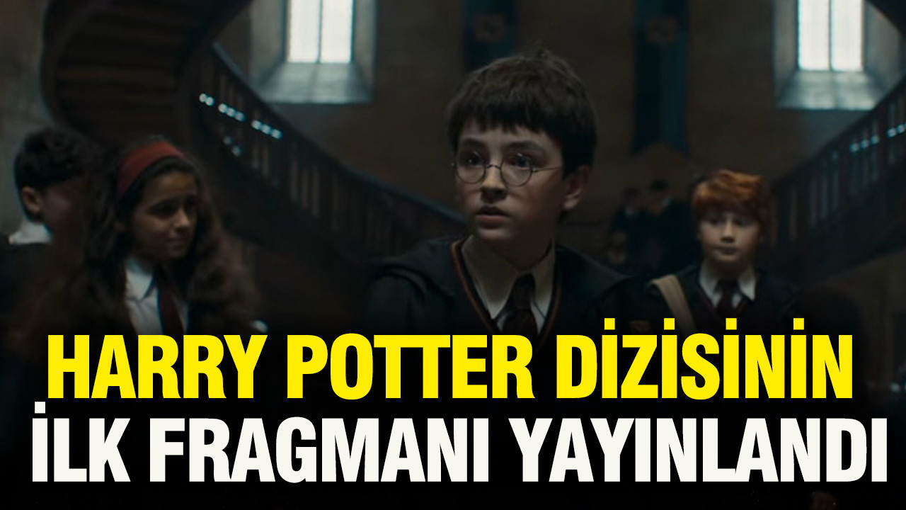 Harry Potter dizisinin ilk fragmanı yayınlandı
