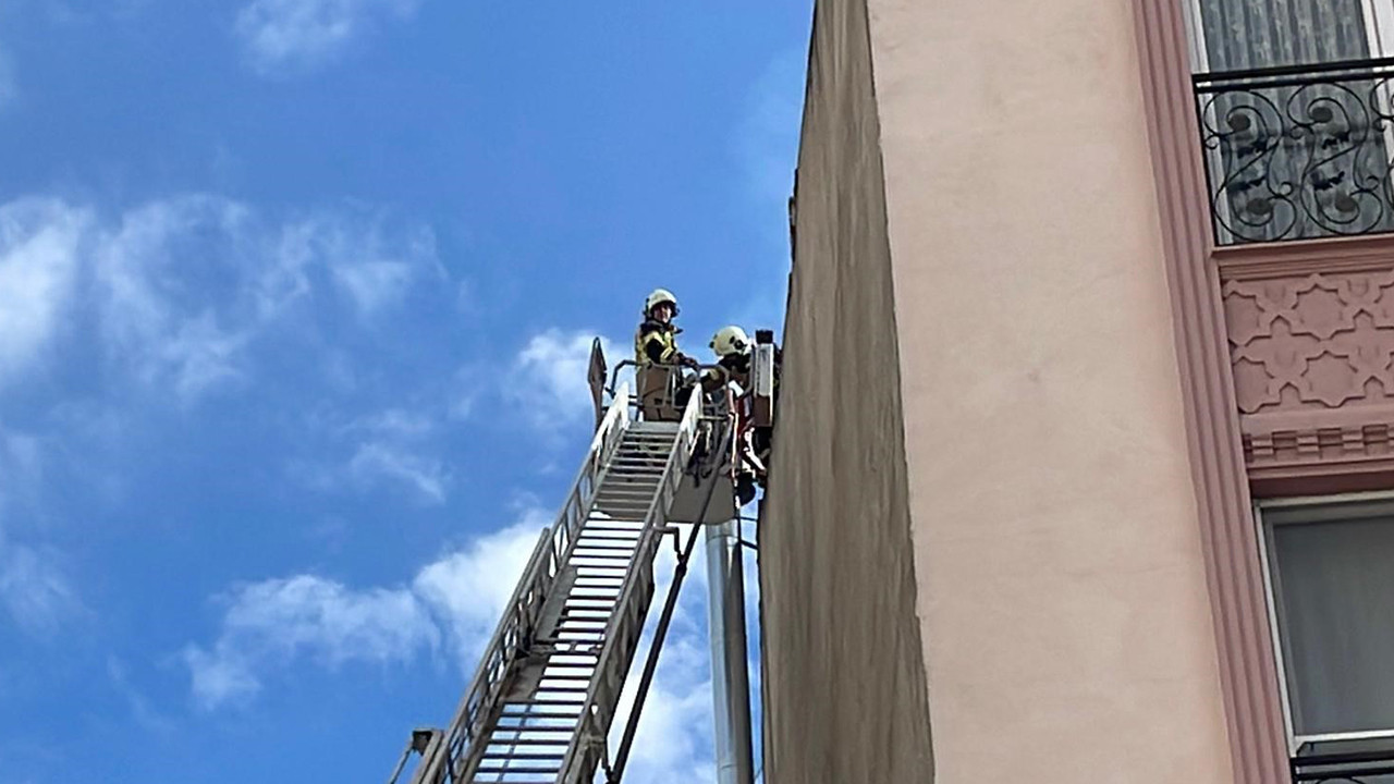 Karaman'da fırının bacasında çıkan yangın korkuttu