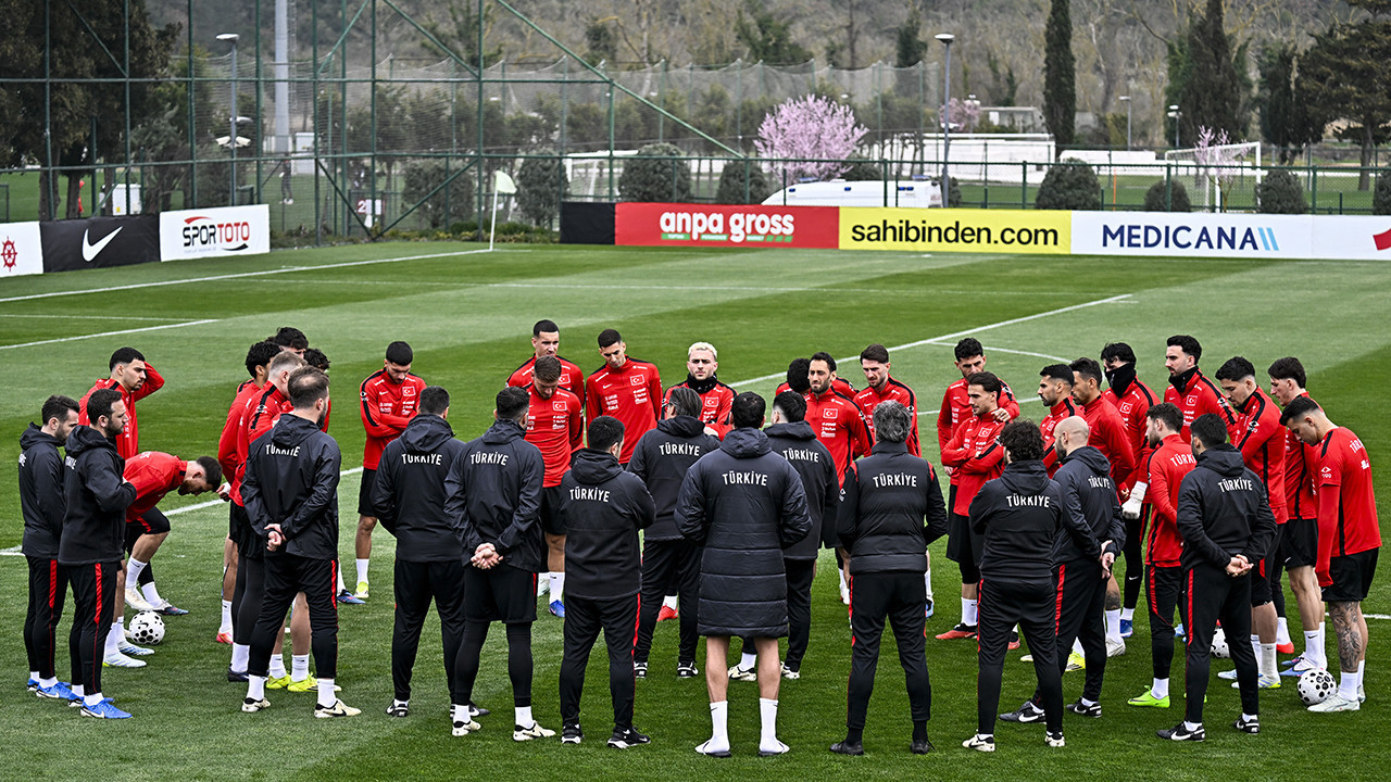 Milli Takım Romanya maçı hazırlıklarını tamamladı