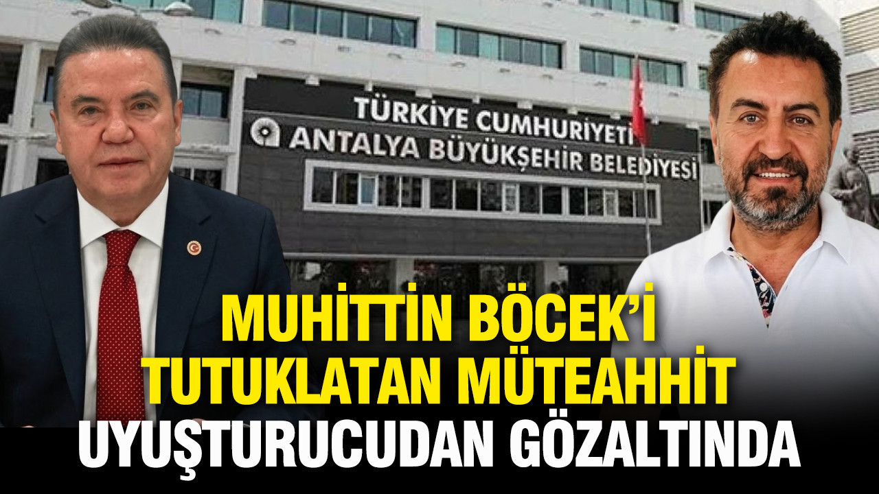 Muhittin Böcek'i tutuklatan ifadenin sahibi Sezgin Köysüren uyuşturucudan gözaltına alındı