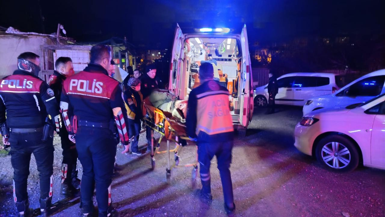 Silahlı saldırıya uğrayan kişi yaralandı