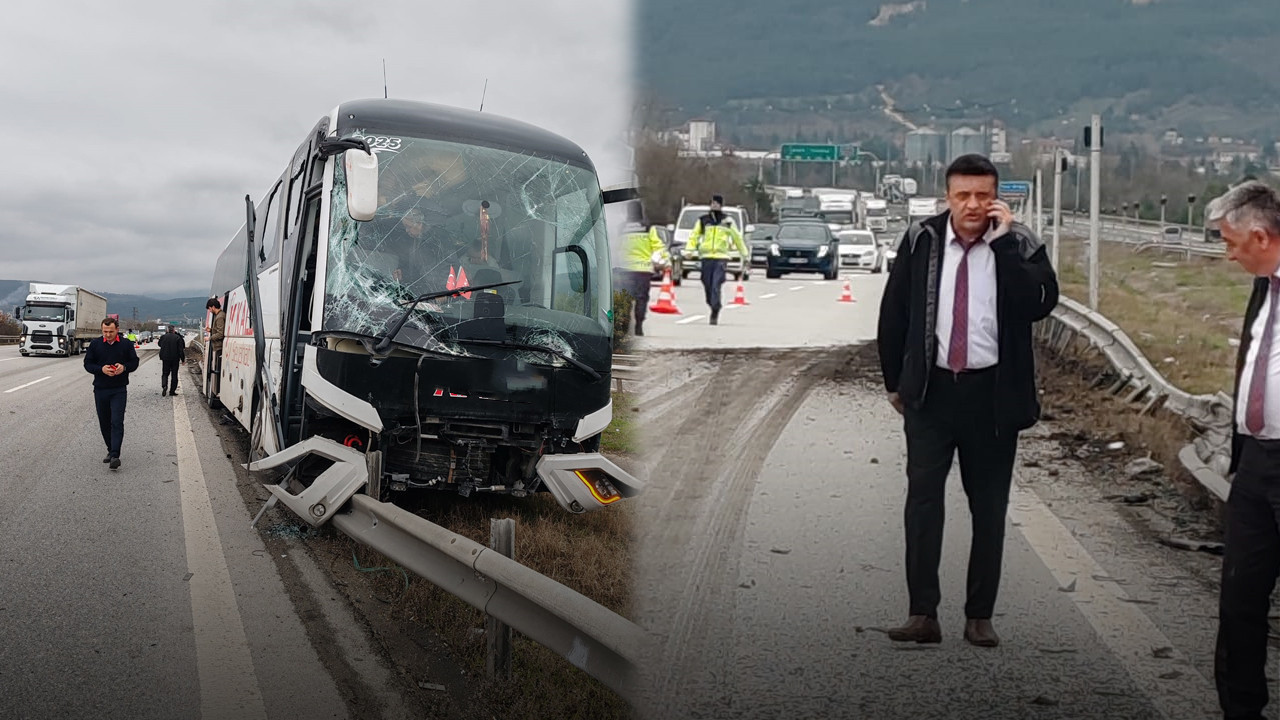 26 yolcu ölümle burun buruna kaldı: Otoyolda korku dolu anlar